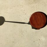 Mini harness or pedestal table in natural wood