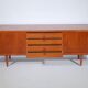Danish teak sideboard by HW Klein for Bramin, 1960s