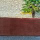 Canape cinna modele kirk velours marron 1970 vintage