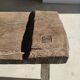 Bench in old teak