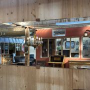 Long miroir moderne