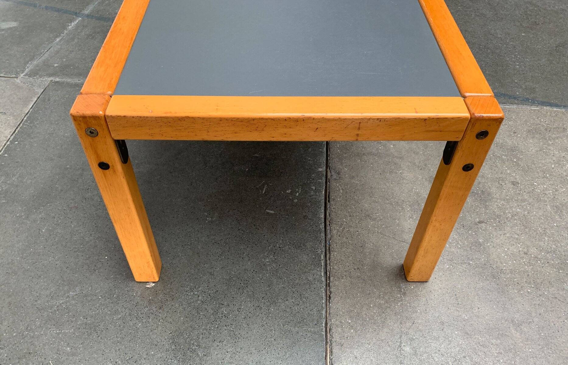 Postmodern coffee table Profil System by Elmar Flötotto for Flötotto, Germany, 1970s.