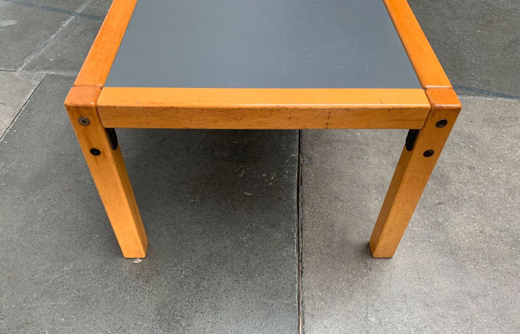 Postmodern coffee table Profil System by Elmar Flötotto for Flötotto, Germany, 1970s.