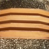 Porte courrier ancien en bois
