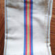 Set of vintage cotton tea towels