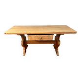 Ancienne table basse brutaliste