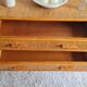 Vintage rattan chest of drawers circa 70s