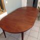 Round teak table by Johannes Andersen for Mobler Samcom Scandinavian.