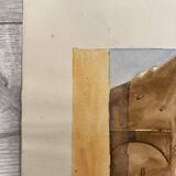Signed Vintage Watercolor