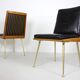 Pair of Boomerang Easy Chair by Hans Mitzlaff for Eugen Schmidt in Leather