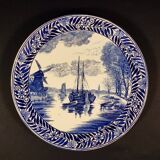 Assiette décorative en faïence de Delft