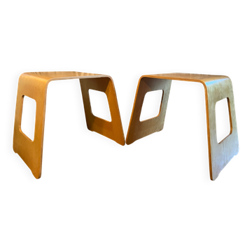 Paire de tabourets Benhamin ikea