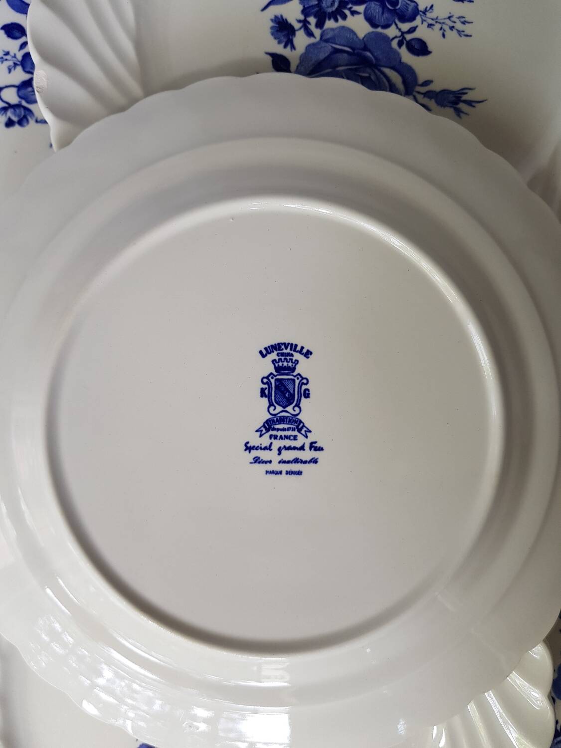 Assiettes 7 KG Lunéville