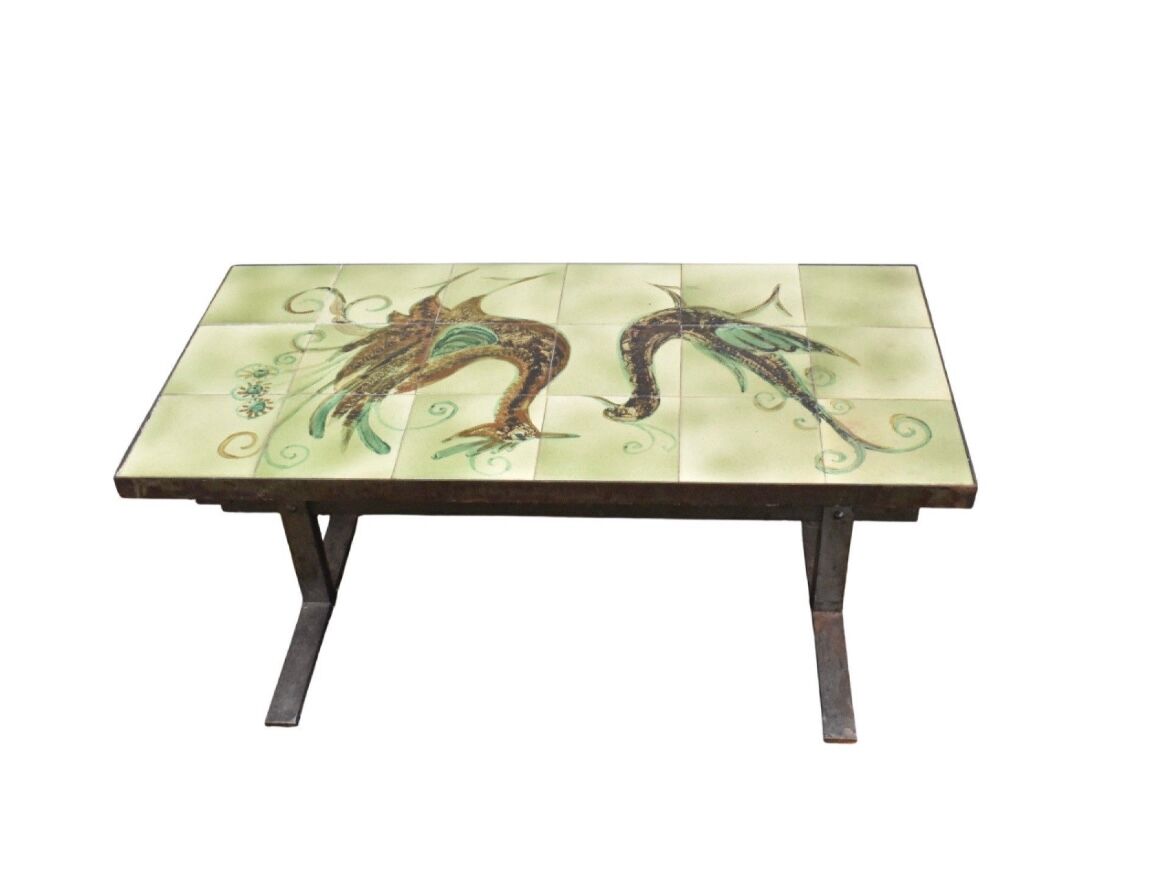 Ceramic coffee table