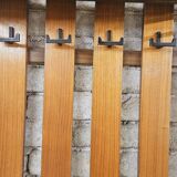 Scandinavian teak coat rack 1970