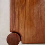 Scandinavian coffee table in teak wood, Danish 1970