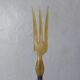 Silver metal salad cutlery 1st title + box