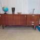 Sideboard 70s plated teak.