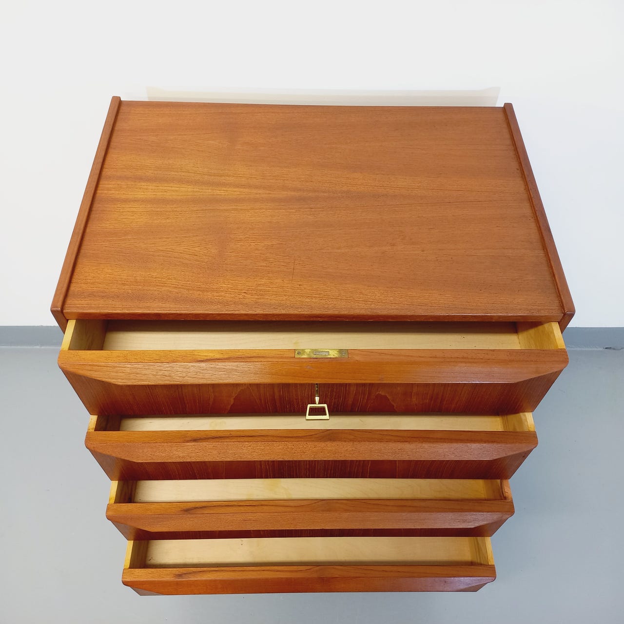 Scandinavian teak chest of drawers from the 60s