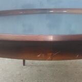 Art deco coffee table mirror