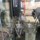 Liqueur service from the 1930s, with a decanter and 8 glasses.