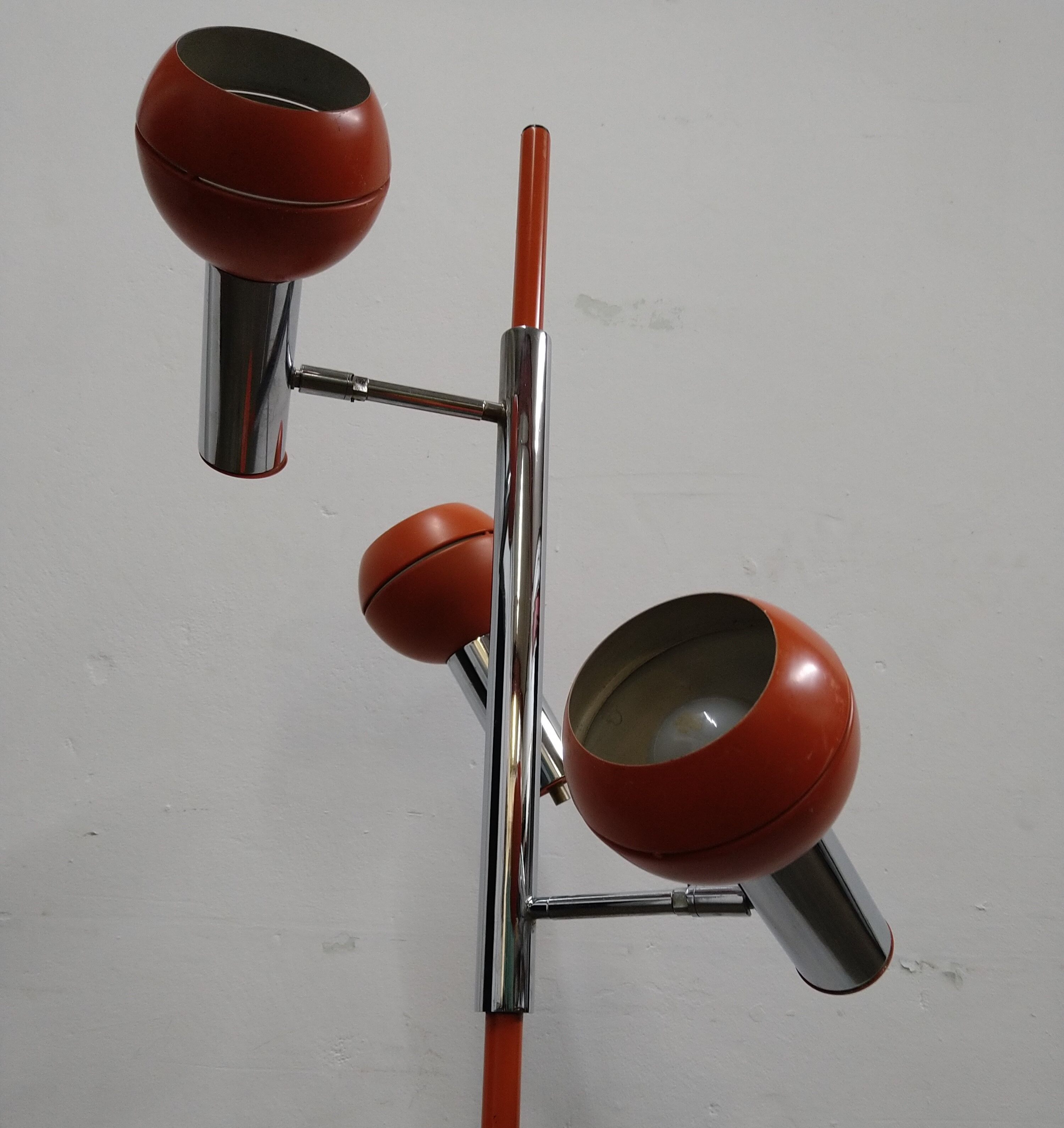 Vloerlamp jaren "70 van Koch & Lowy
