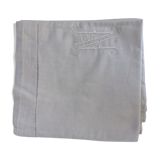 Old cotton with monogram sheet 15 cm