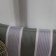 Striped cushion