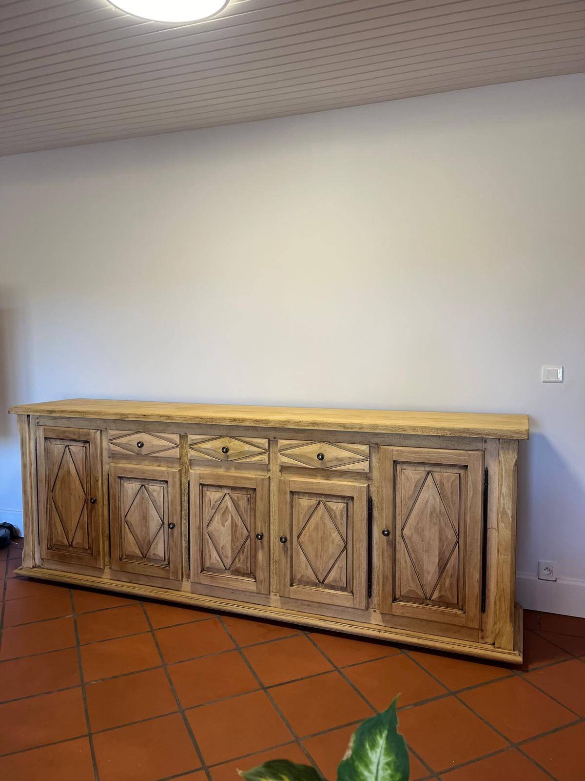 Buffet bois massif