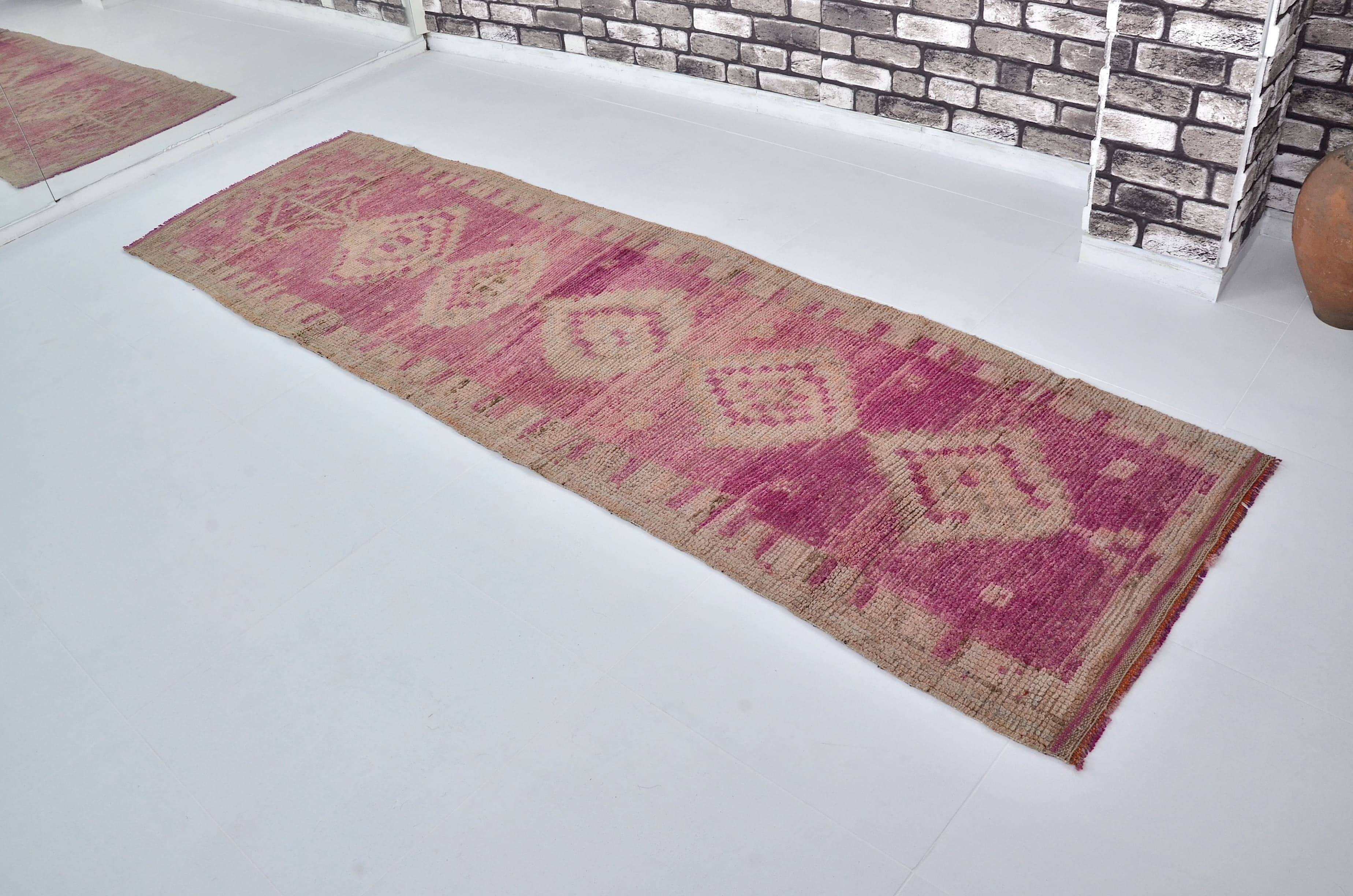 Oushak Handknotted Floral Runner sku 2179