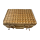 Wicker suitcase