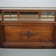 Antique Oak Jewellery Cabinet or Shop Counter, Early 20th Century