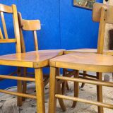 4 vintage luterma bistro chairs