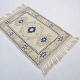 Oushak Handknotted Floor Vintage Rug sku 3450