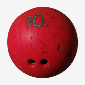 Boule de bowling numero 10 M