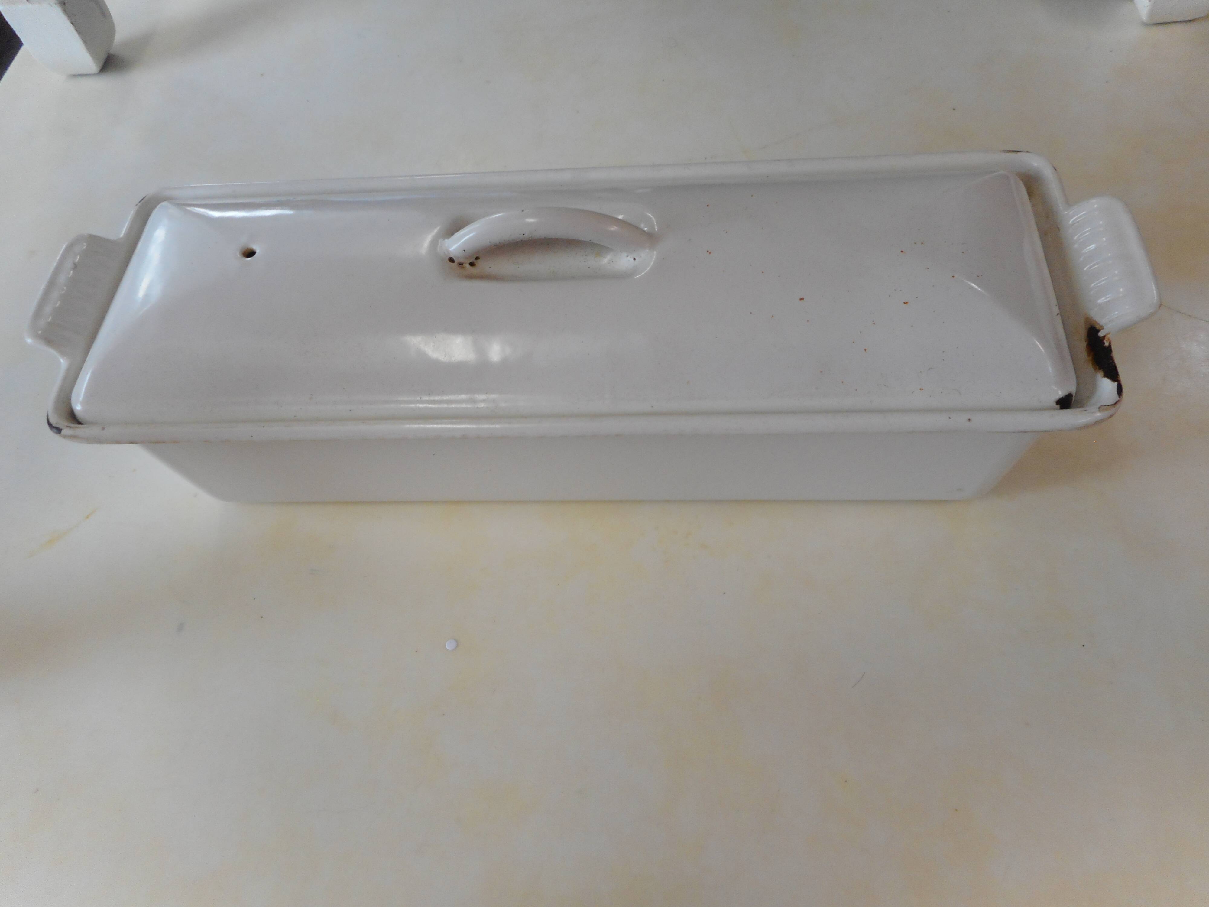 Enamelled cast iron terrine Le creuset
