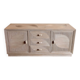 Buffet vintage en rotin Vivai del Sud