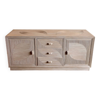 Buffet vintage en rotin Vivai del Sud