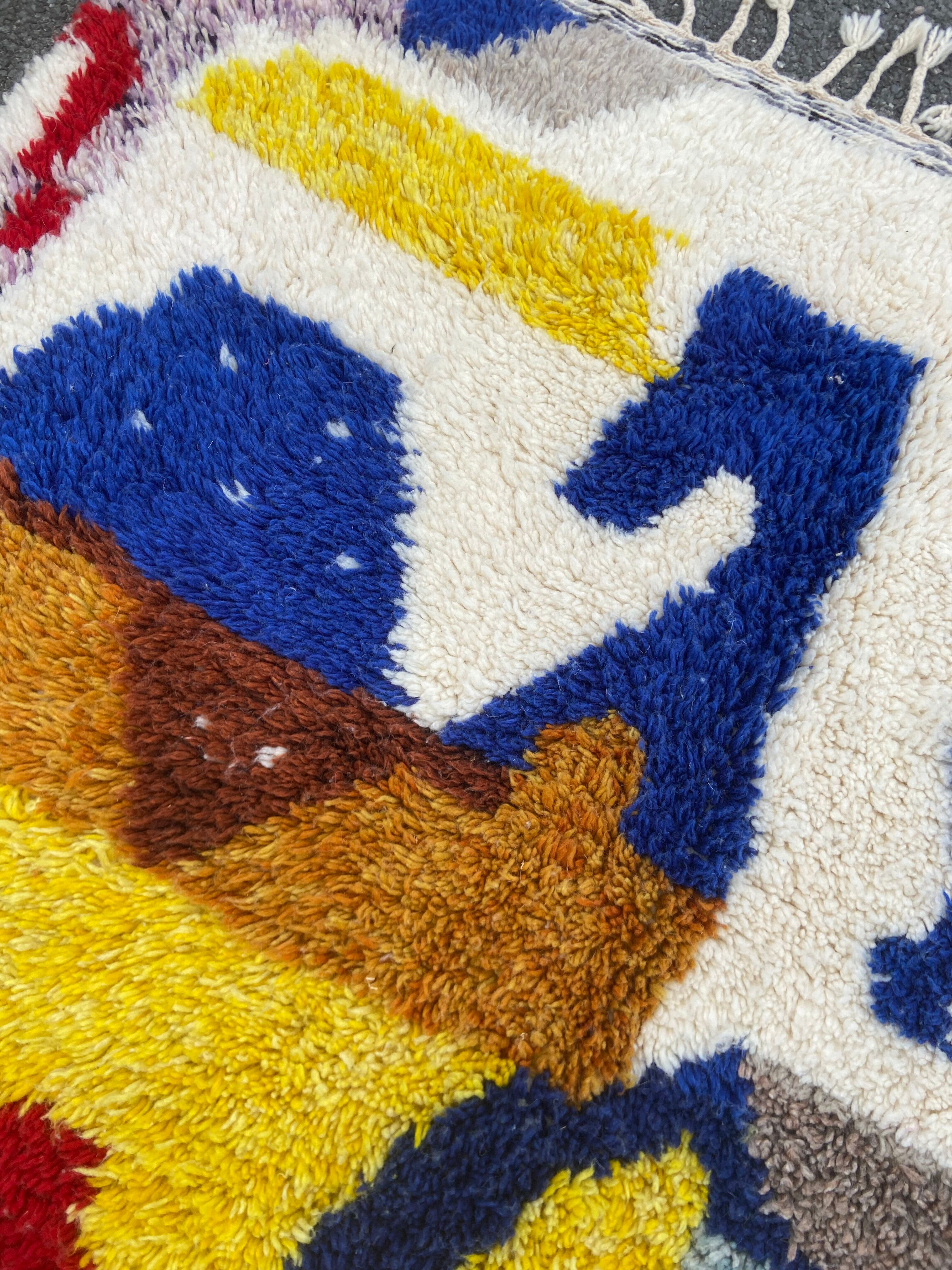 Berber carpet azilal 195x280 cm