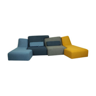 Ligne Roset Confluences by Philippe Nigro, Set of 4 elements