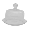 Crystal bell with its plate