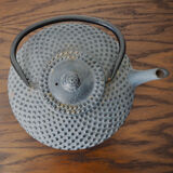 Cast iron teapot