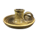 Sandstone candle holder by Albert Breton