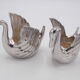 Swan candlesticks