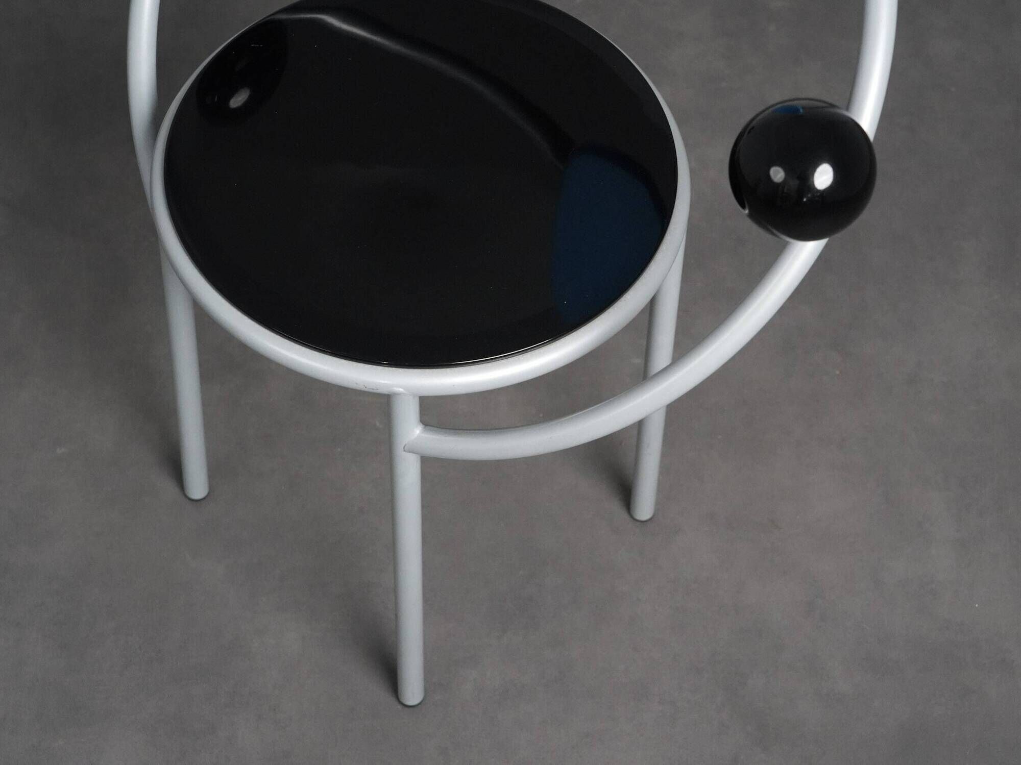 Pair of First Chairs by Michele De Lucchi for Memphis Milano, Italy, 1981