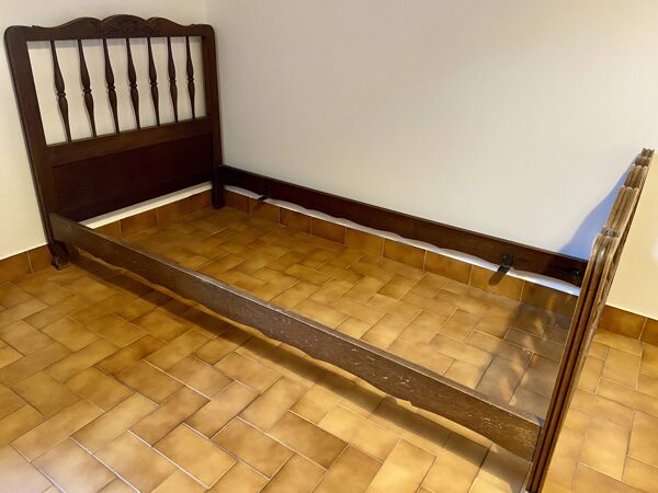 Lit enfant bois 90x190