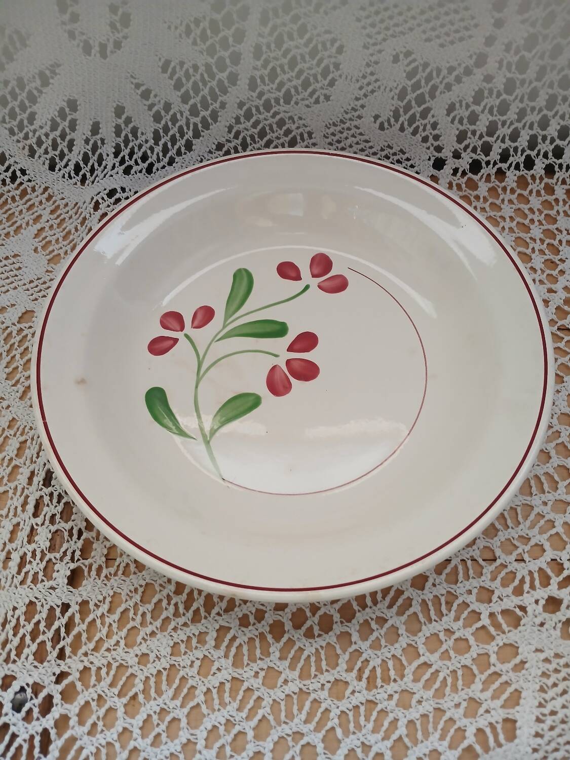 Old dish Salins France