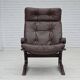 1970s, Norwegian design by Erde & Nordhal Solheim, chair, model "Kengu".