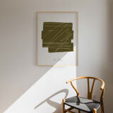 Abstract giclee art print, 50x70cm