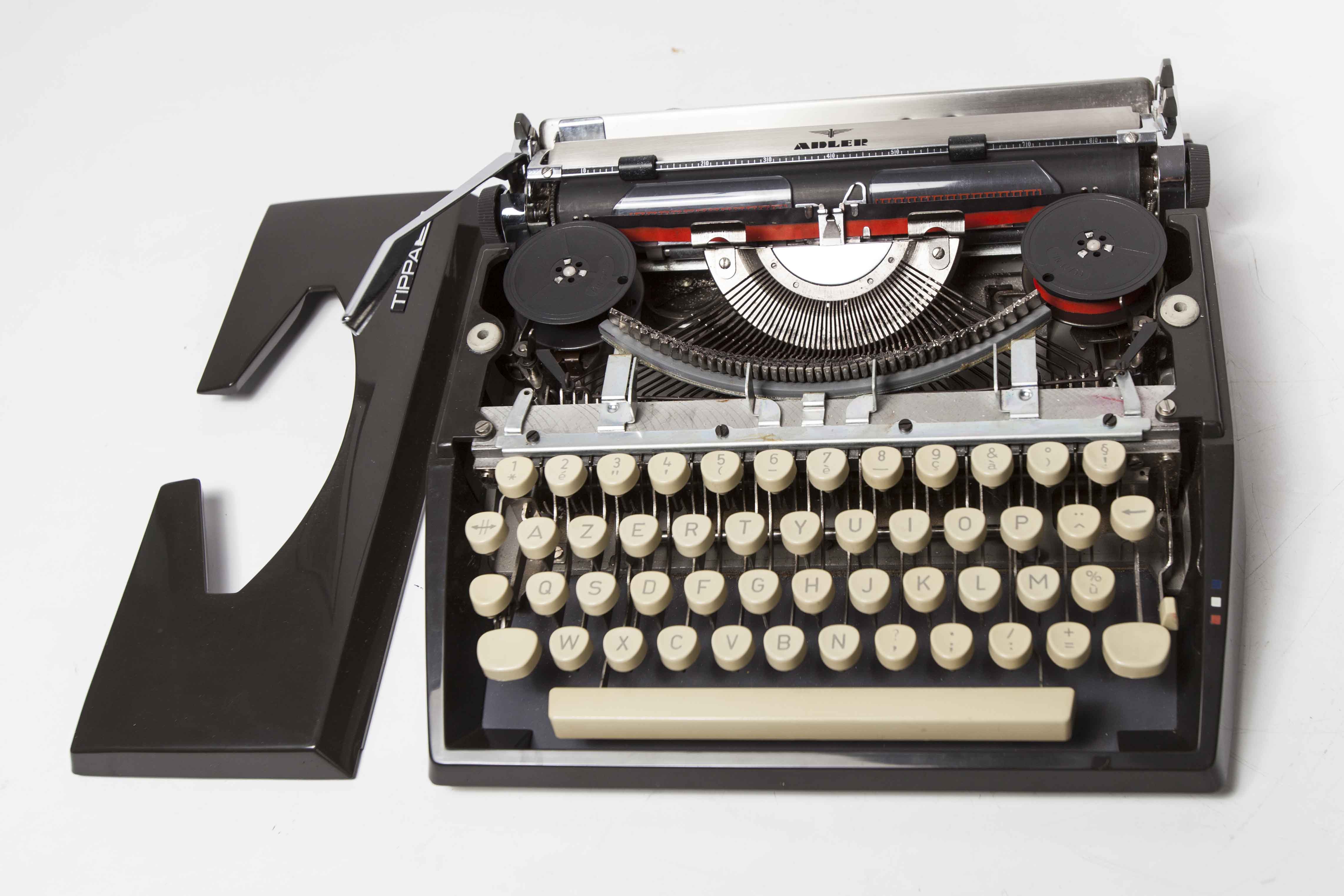Revised Adler Tippa S typewriter and new ribbon